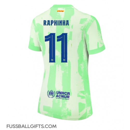 Barcelona Raphinha Belloli #11 Fußballbekleidung 3rd trikot Damen 2024-25 Kurzarm